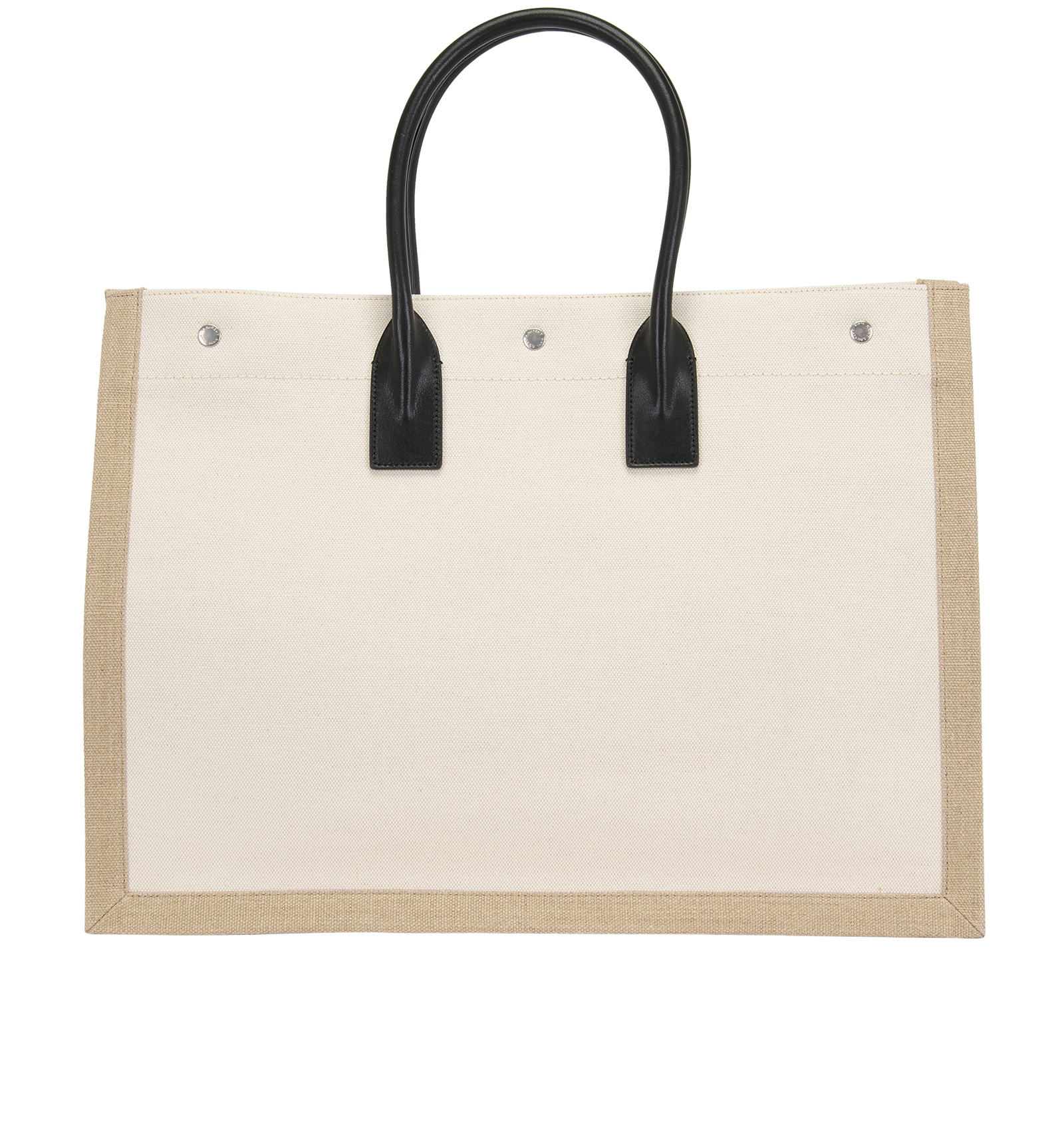 Rive Gauche Tote Bag, &pound;795, Handbags, Beige, Canvas, Back view